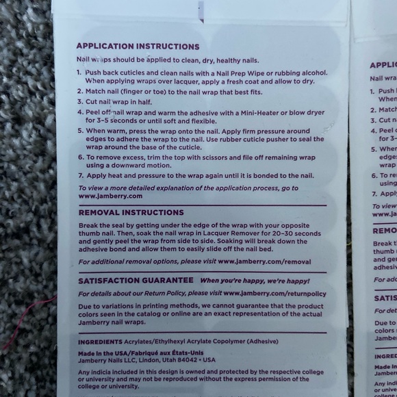 Jamberry nail wraps 4 packages NEW - Picture 3 of 12